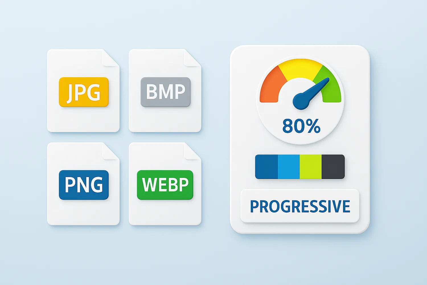 Adjust quality, color mode & encoding for each output type